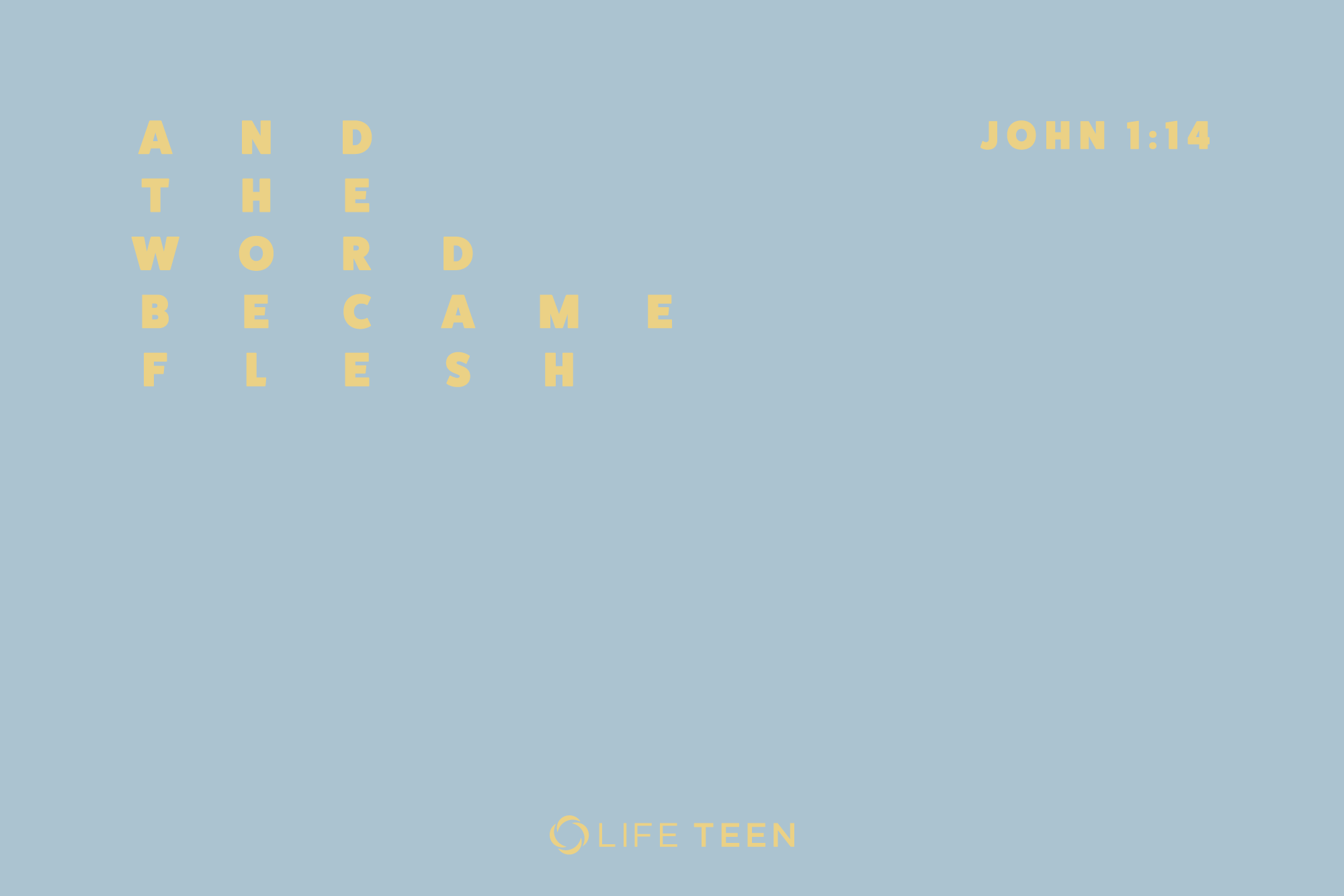 2000x1333 The Word Became Flesh: Christmas Wallpaper