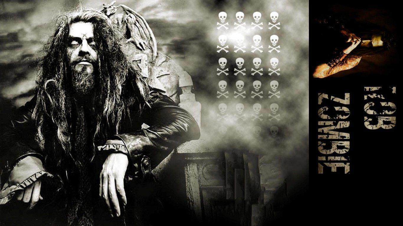 1366x768 Rob Zombie Computer Wallpaper Desktop Background Zombie HD Wallpaper