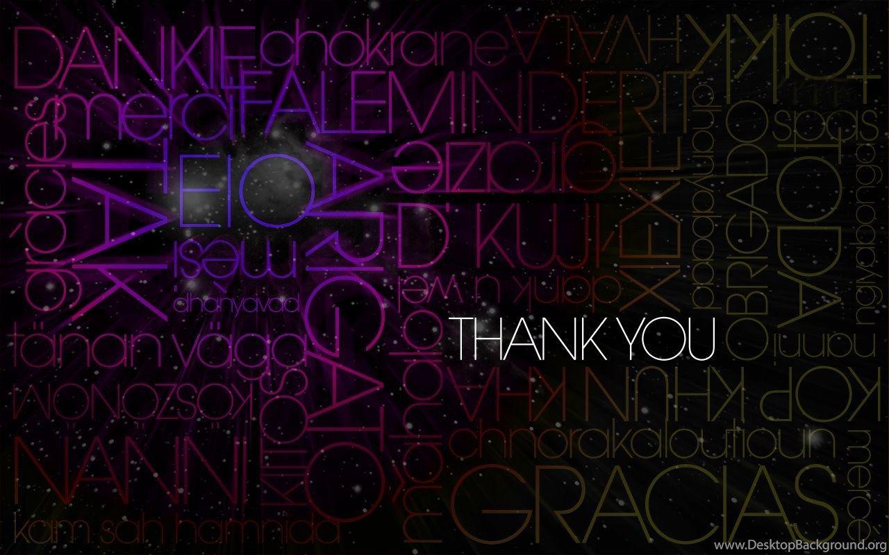1280x800 Thank You Text HD Wallpaper Free HD Wallpaper Desktop Background