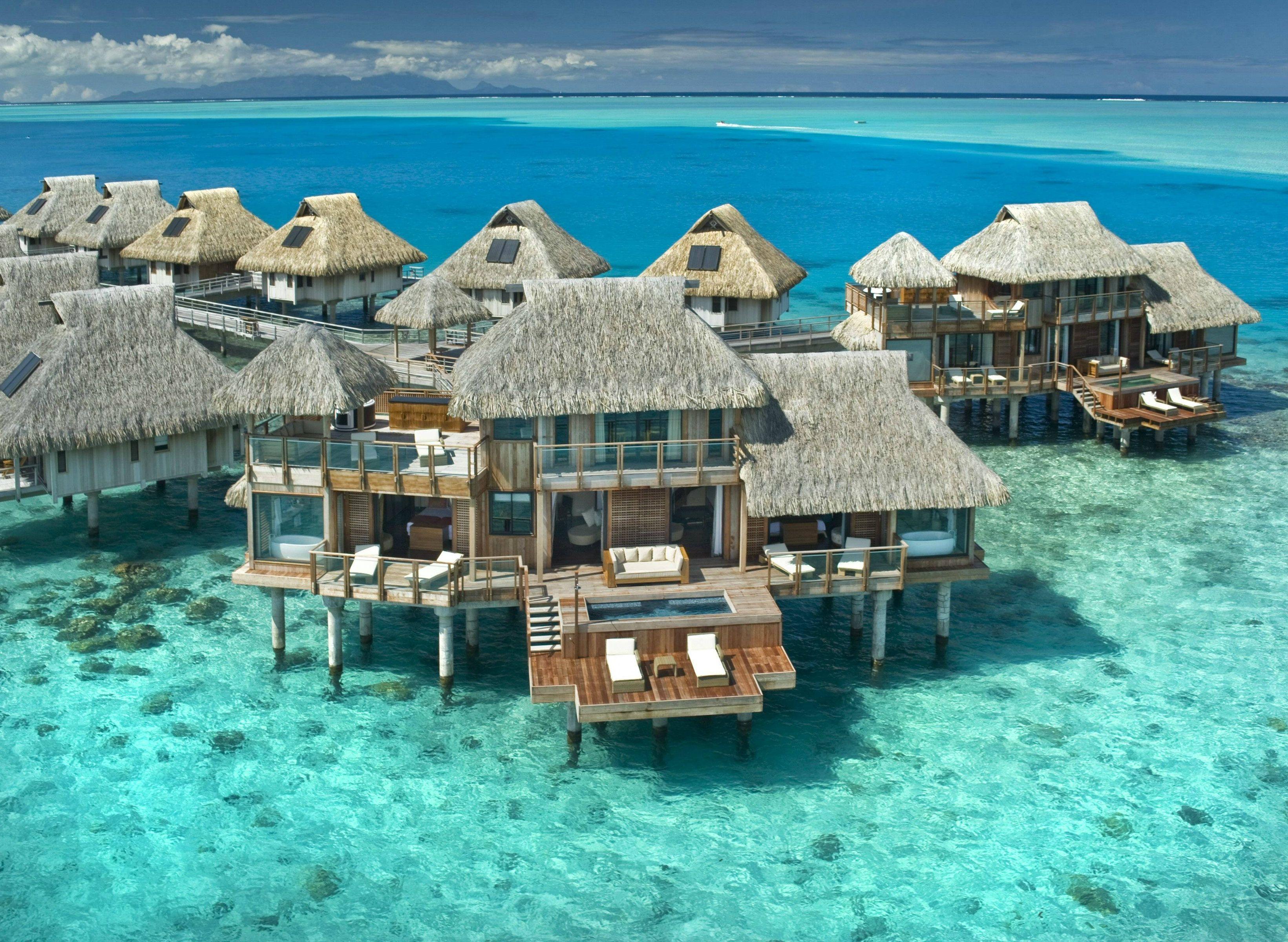 3281x2400 Four Seasons Resort, Bora Bora wallpaper