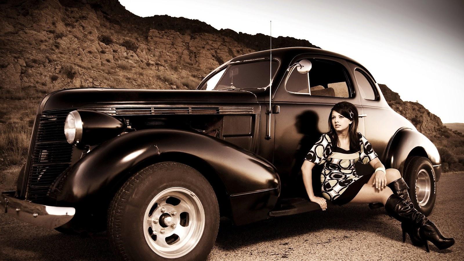 1600x900 Classic Car Wallpaper HD (1600x900 px)