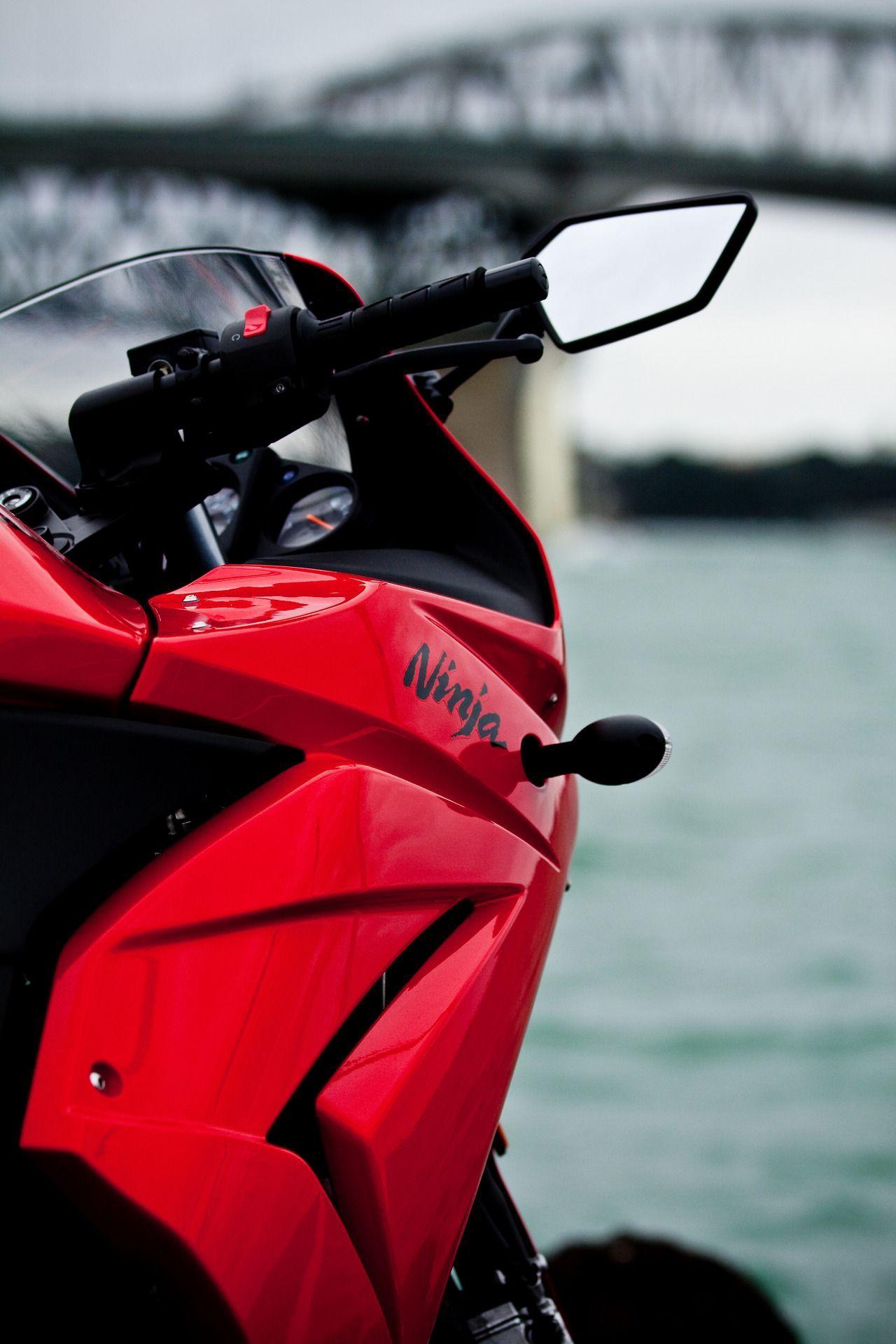 1280x1920 Kawasaki Ninja. Ninja bike, Kawasaki bikes, Red bike