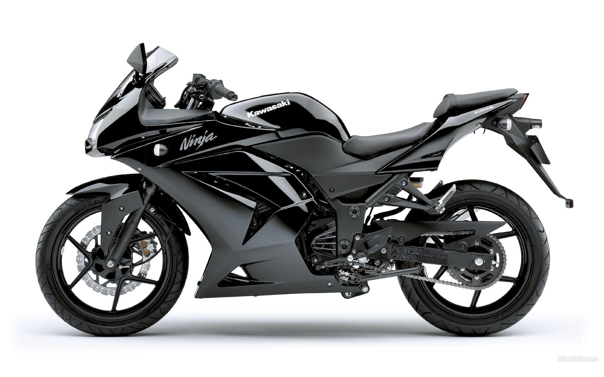 1920x1200 Kawasaki Ninja 250R Black HD wallpaper