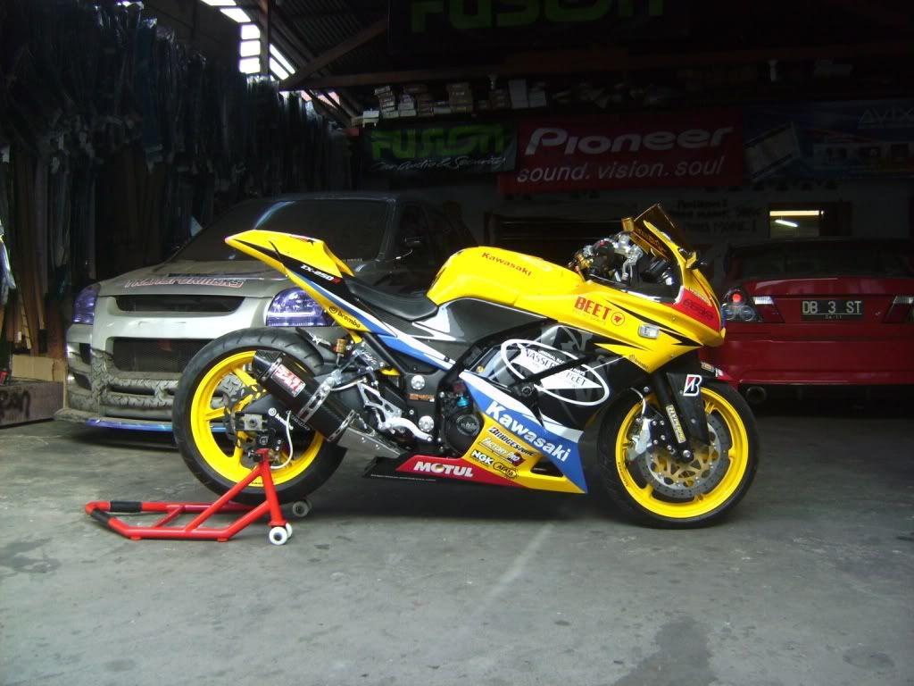 1024x768 Free HD Wallpaper: Ninja Kawasaki 250r Custom