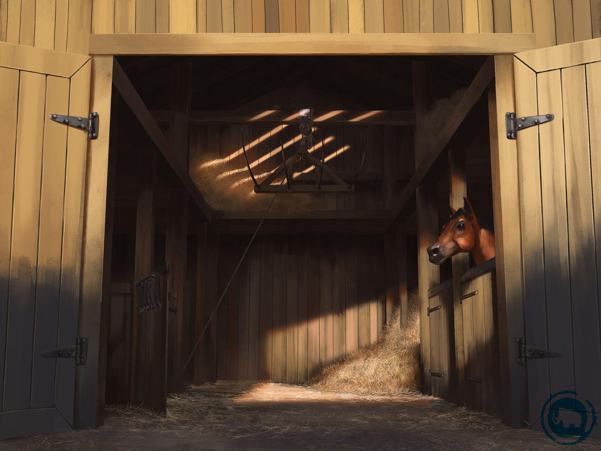 1920x1440 Barn And Men Crooks Bunkhouse Wallpaper & Background Download