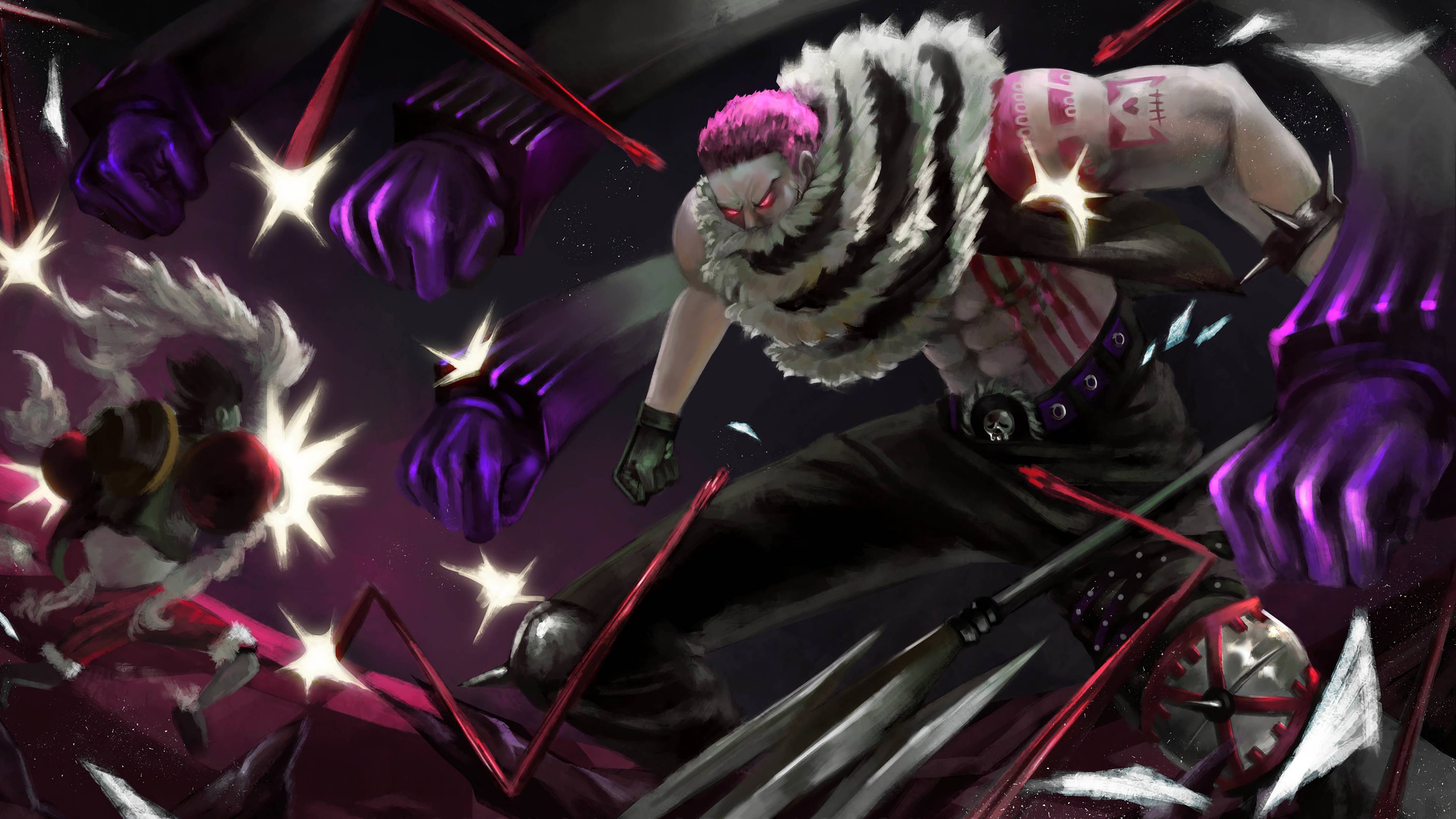 Página Pintada on X: Luffy vs Katakuri - One piece 2019 x 2020