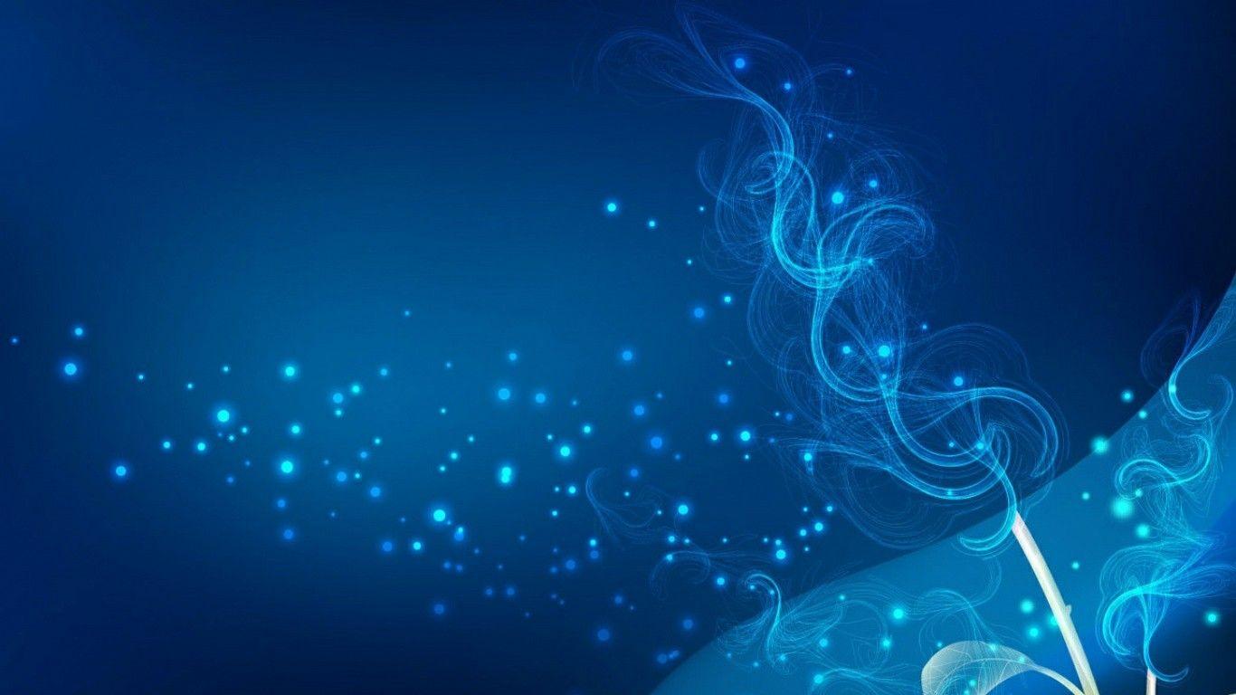 1366x768 Blue Flower Abstract Wallpaper Night Sms Quotes In English Wallpaper & Background Download
