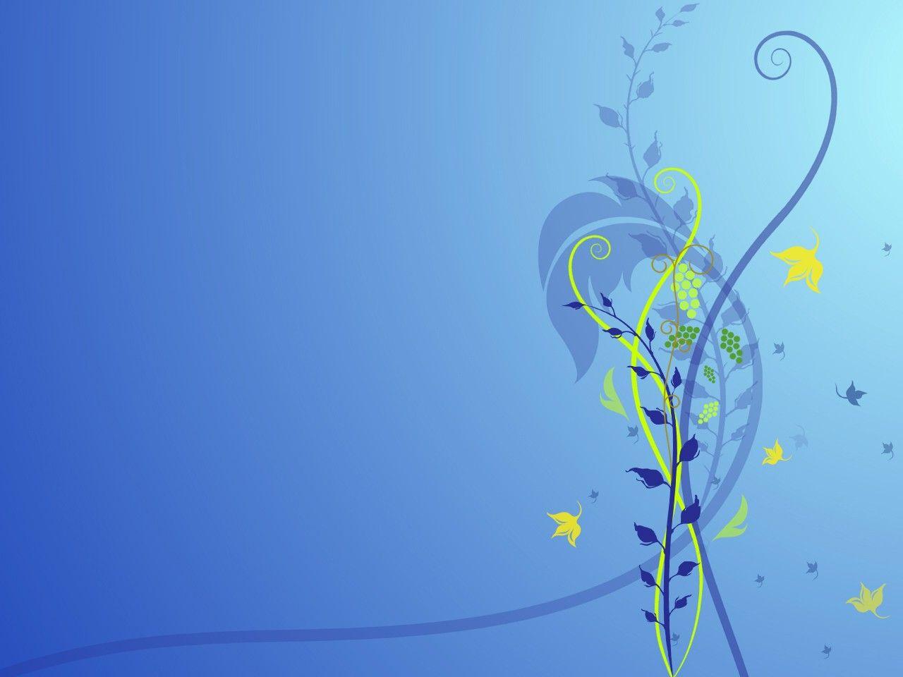1280x960 Blue Flower Abstract