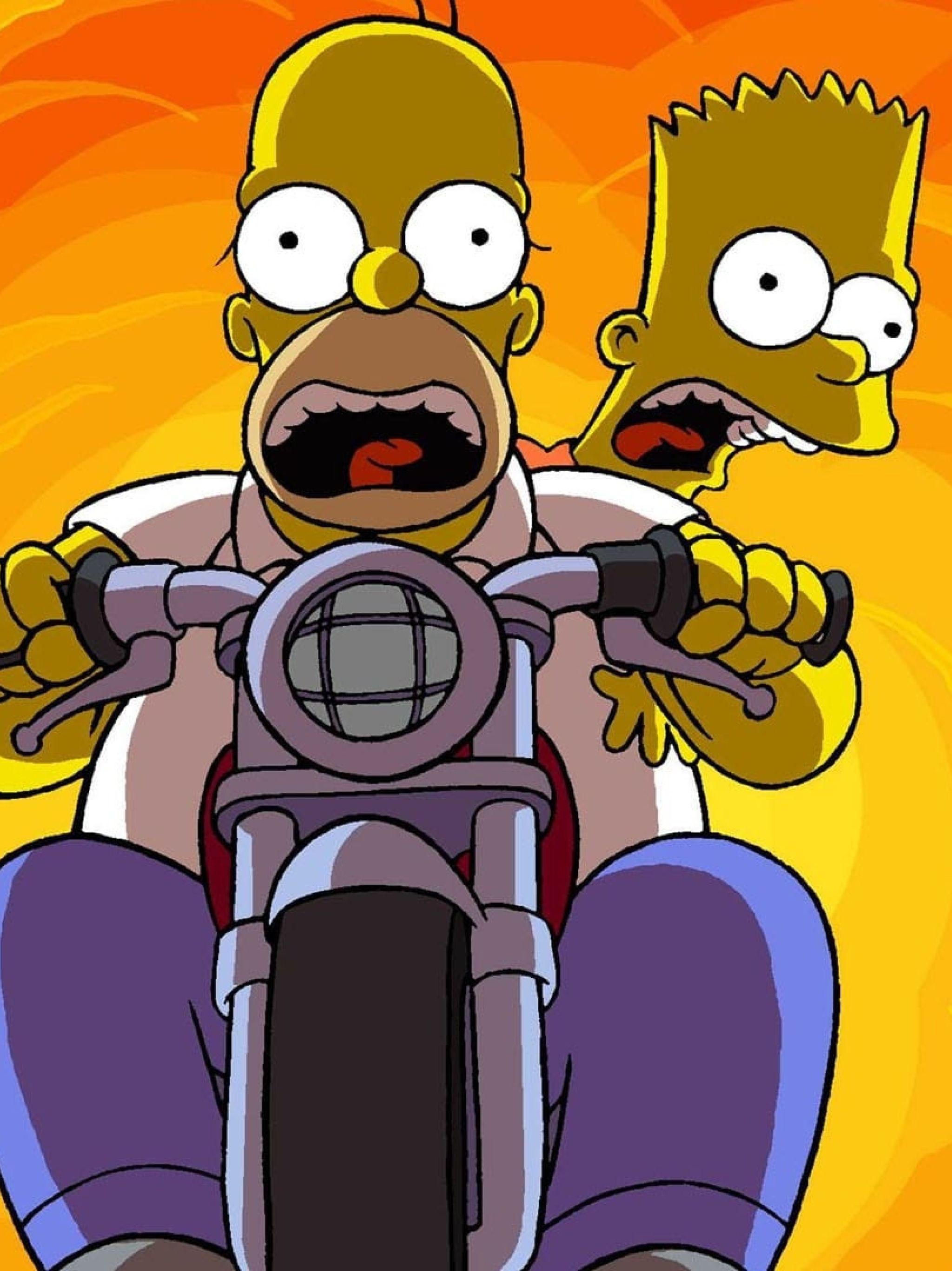 2048x2732 Homer Simpson and Bart Simpson 2048x2732 Resolution Wallpaper, HD TV Series 4K Wallpaper, Image, Photo and Background