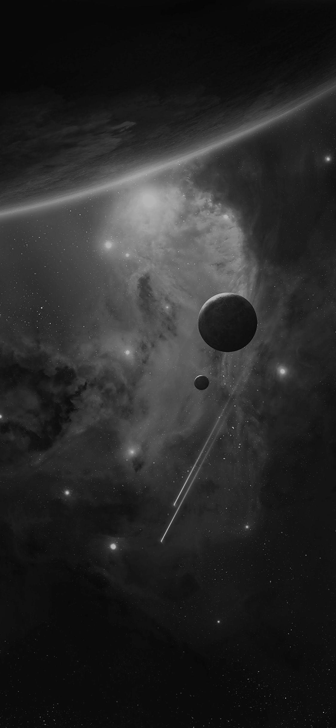 1125x2436 iPhoneXpapers space abstract dark art