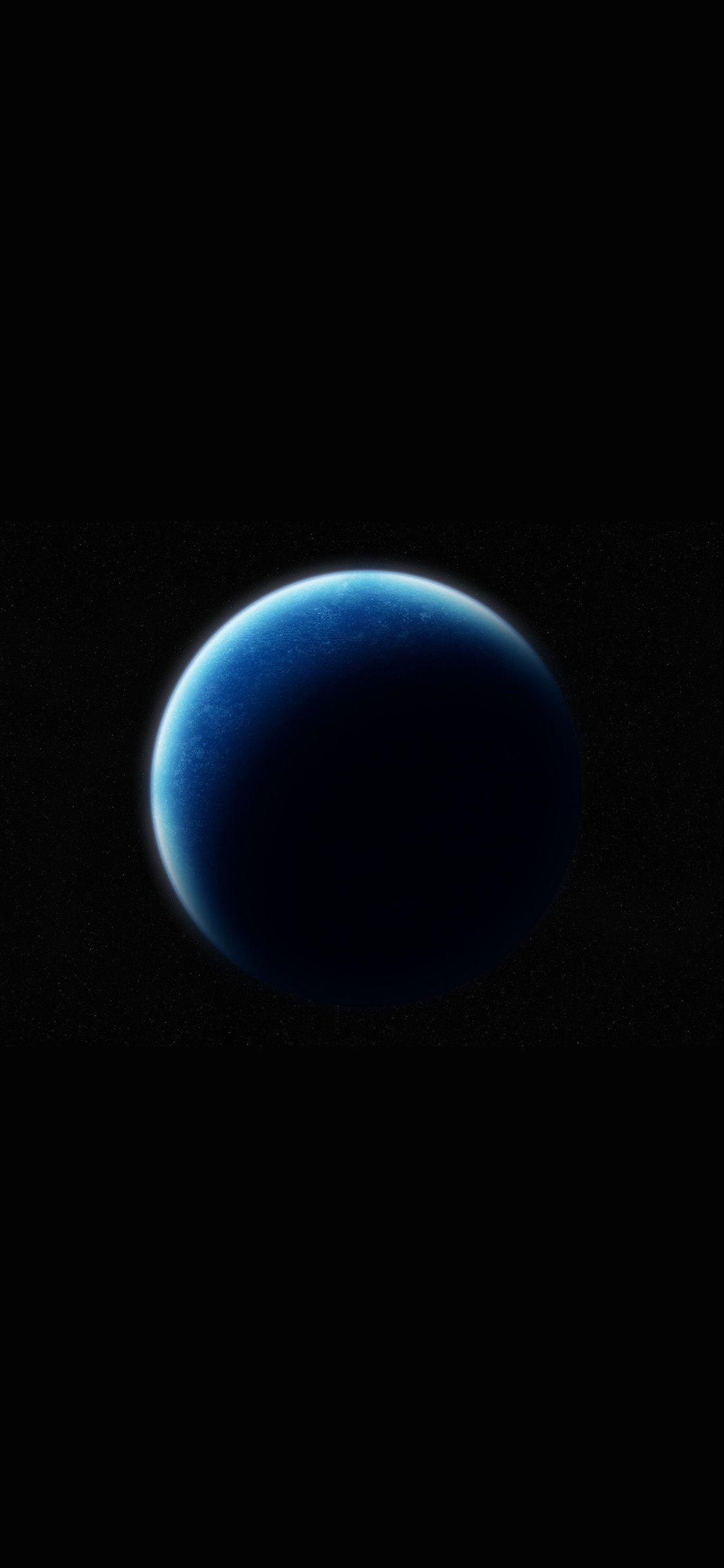 1125x2436 iPhoneXpapers planet earch dark