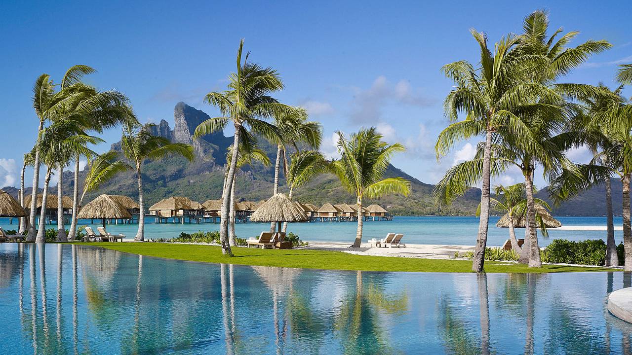 1280x720 Four Seasons Bora Bora Resort. Tahiti Vacations. Bora Bora