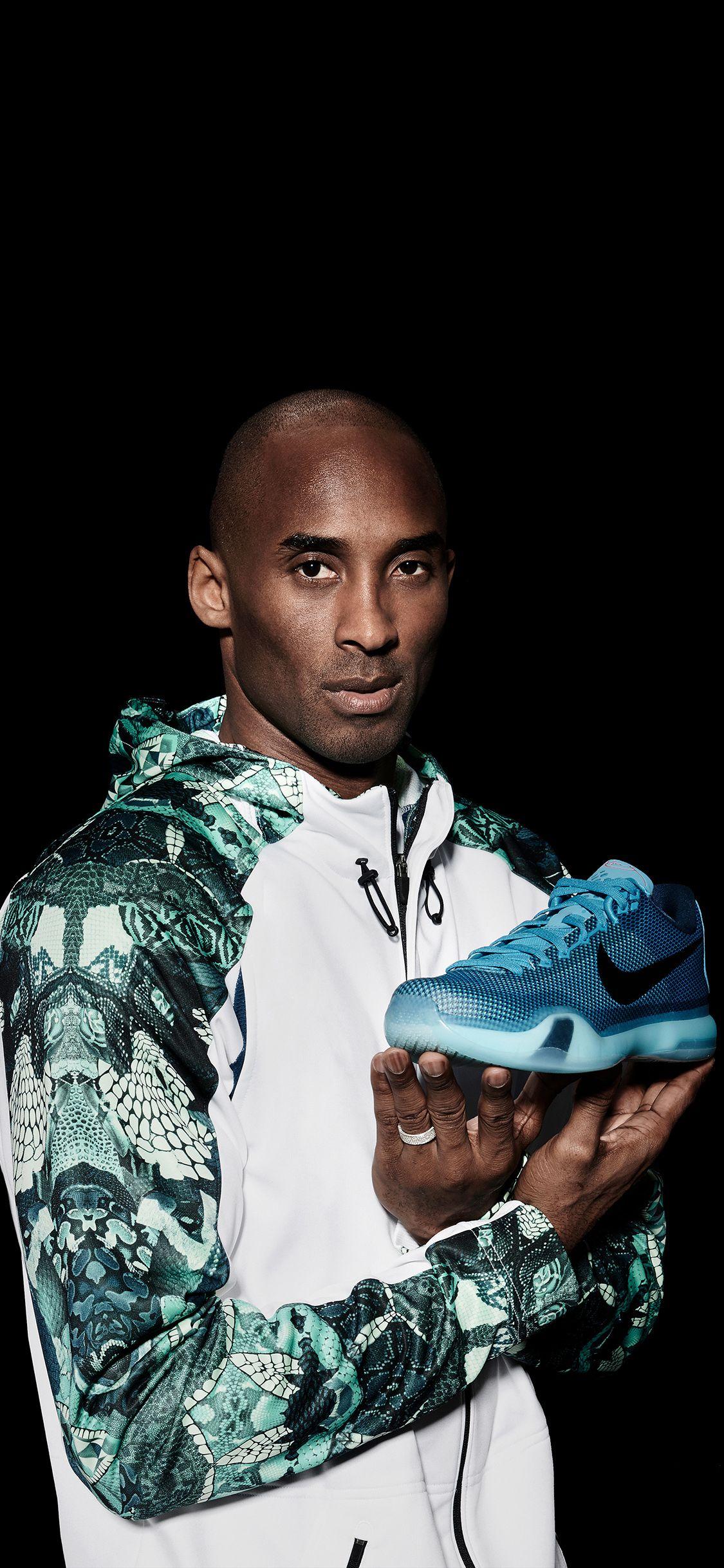 1125x2436 iPhone X wallpaper. nike basketball kobe bryant sports dark