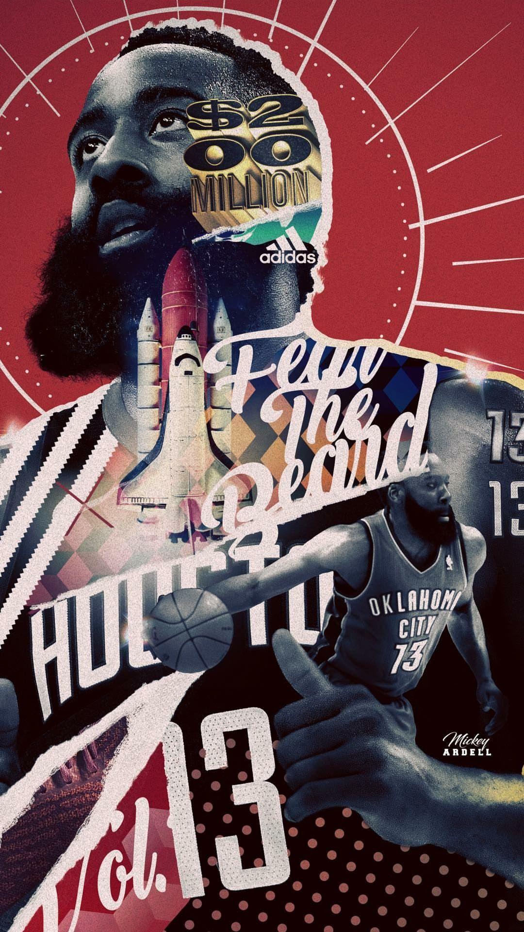 1080x1920 James Harden HD