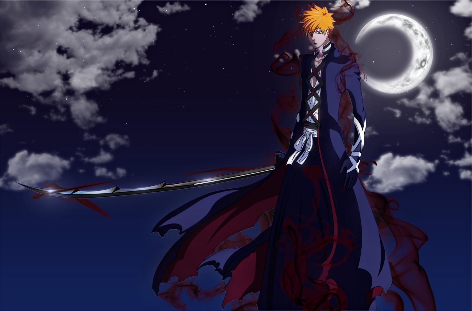 Bleach Ichigo Bankai Wallpapers Top Free Bleach Ichigo Bankai Backgrounds Wallpaperaccess