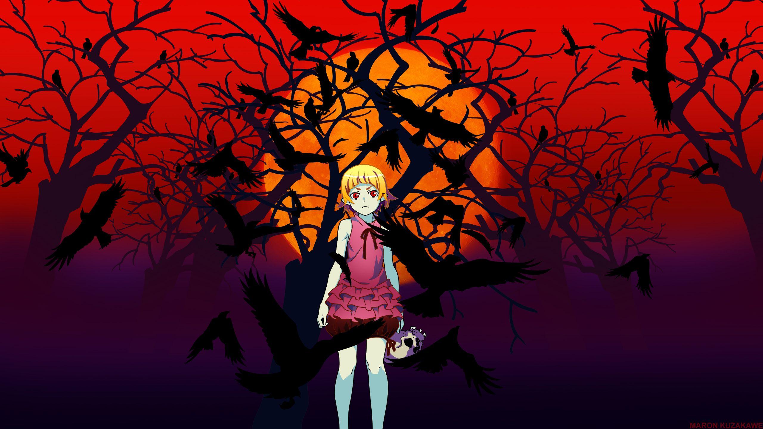 2560x1440 Bakemonogatari Wallpaper. Bakemonogatari Neko Wallpaper, Bakemonogatari Wallpaper and Bakemonogatari Shinobu Wallpaper