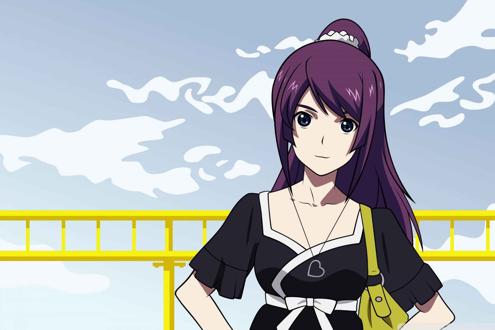2000x1333 Bakemonogatari Hitagi VII Ultra HD Desktop Background Wallpaper for 4K UHD TV : Tablet