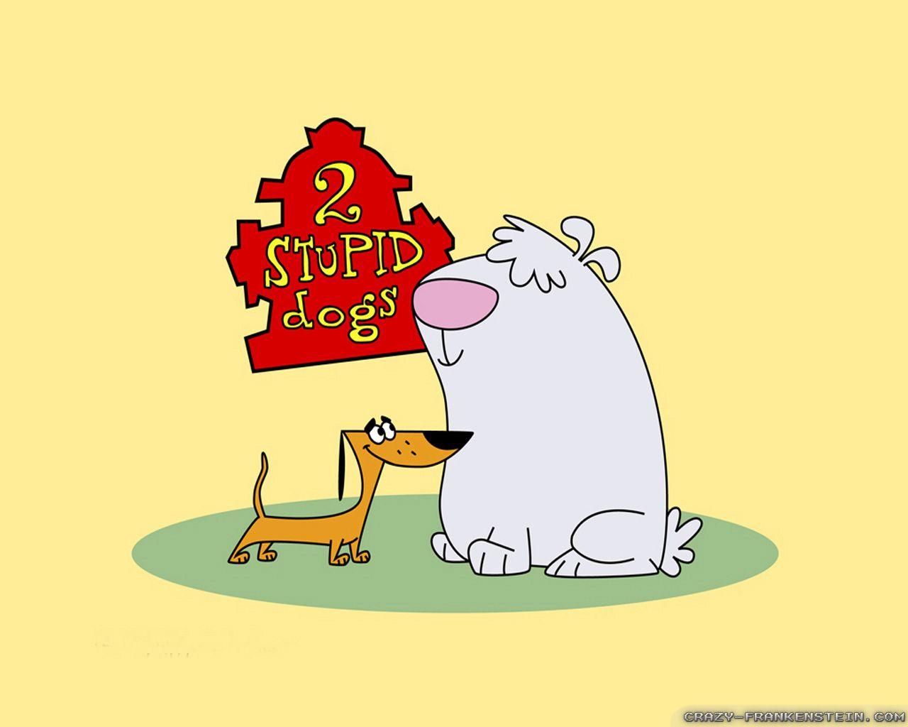 1280x1024 Stupid Dogs wallpaper- Crazy Frankenstein