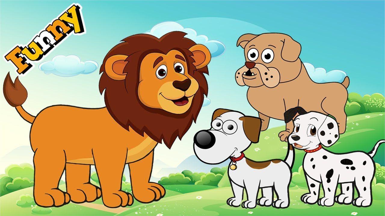 1280x720 Dogs Cartoons for Children Full Episodes Animals Cartoons For Children, Lion