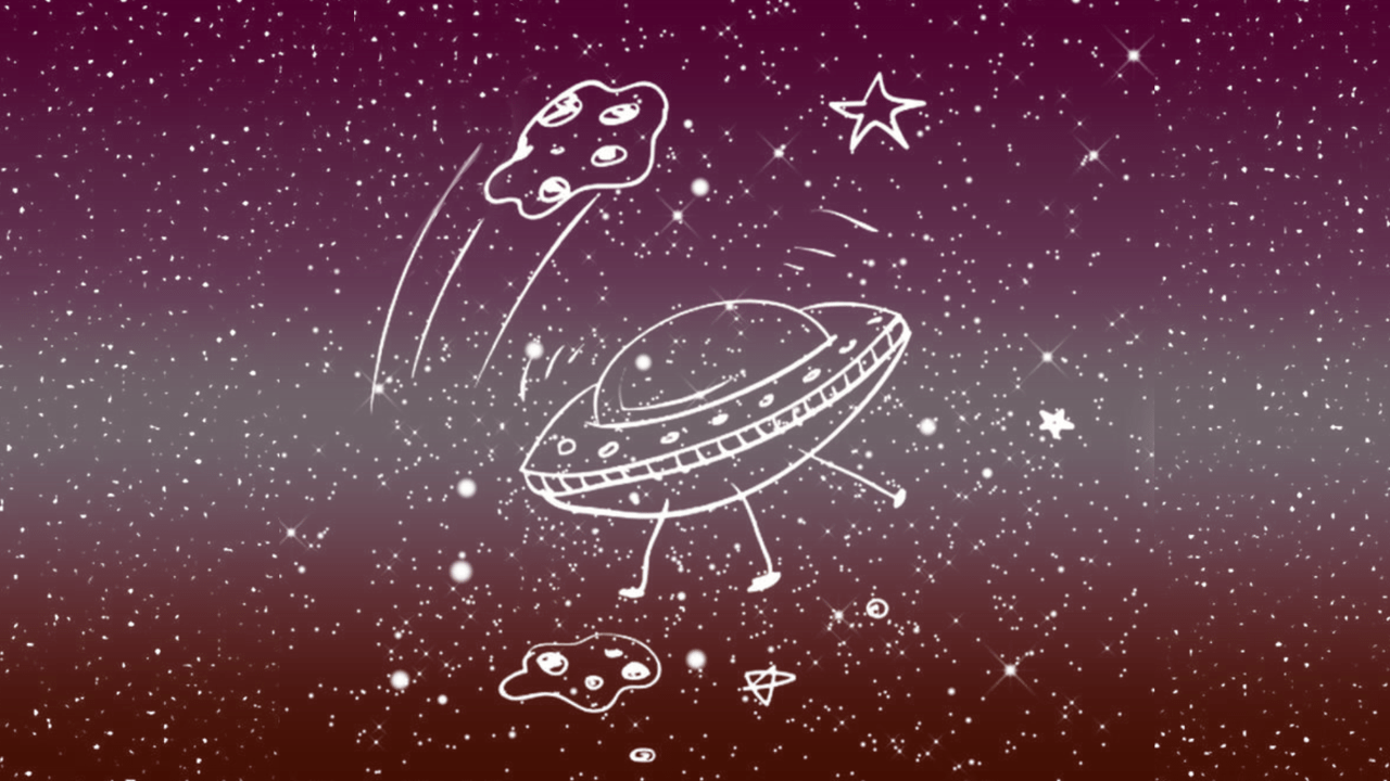 1280x720 Aesthetic Desktop Space Wallpaper