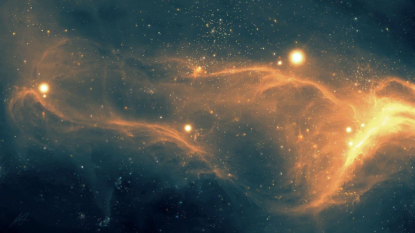 1366x768 Pastel Aesthetic Computer Wallpaper