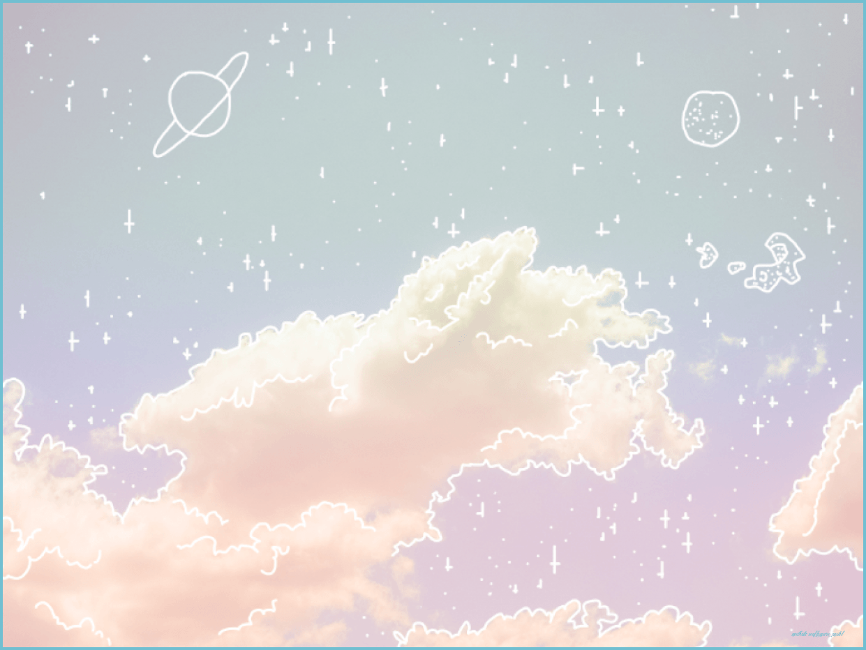 1241x932 Pastel Space Aesthetic Computer Wallpaper Free Pastel Space wallpaper pastel