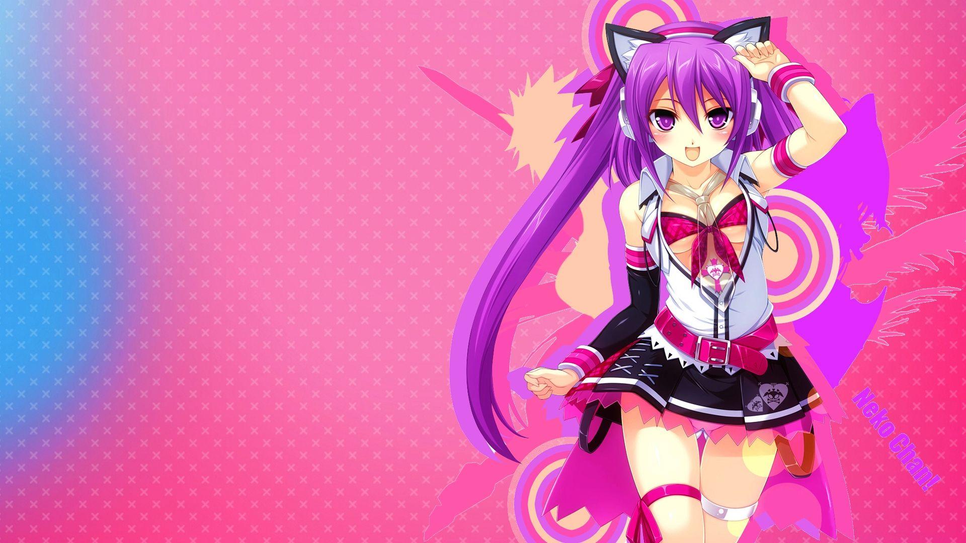 1920x1080 Wallpaper Anime Neko HD