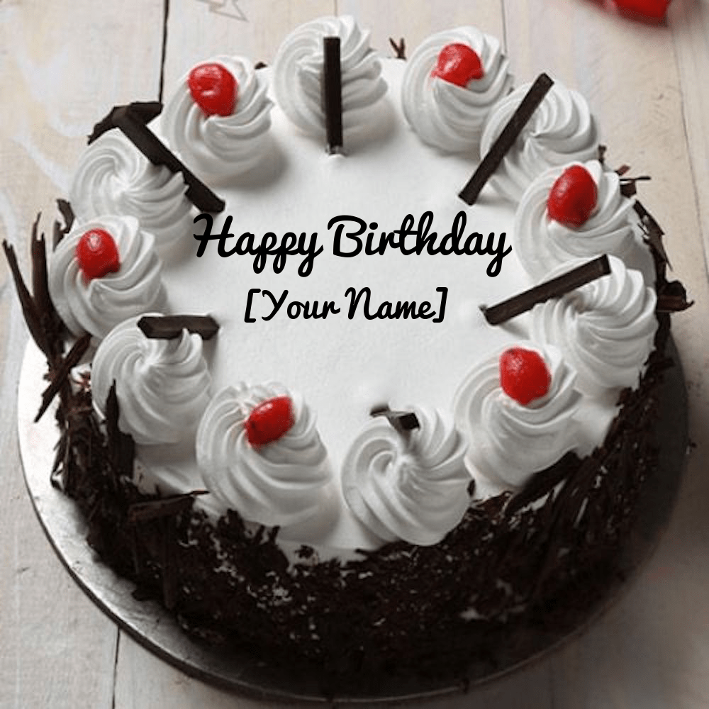 1000x1000 Happy Birthday Cake Image With Name Picture & Wallpaper For Whatsapp
