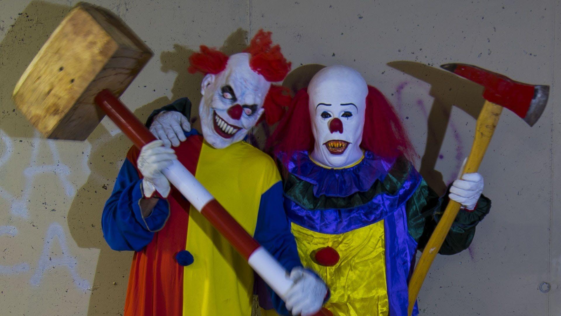 1920x1080 Evil Clown Wallpaper