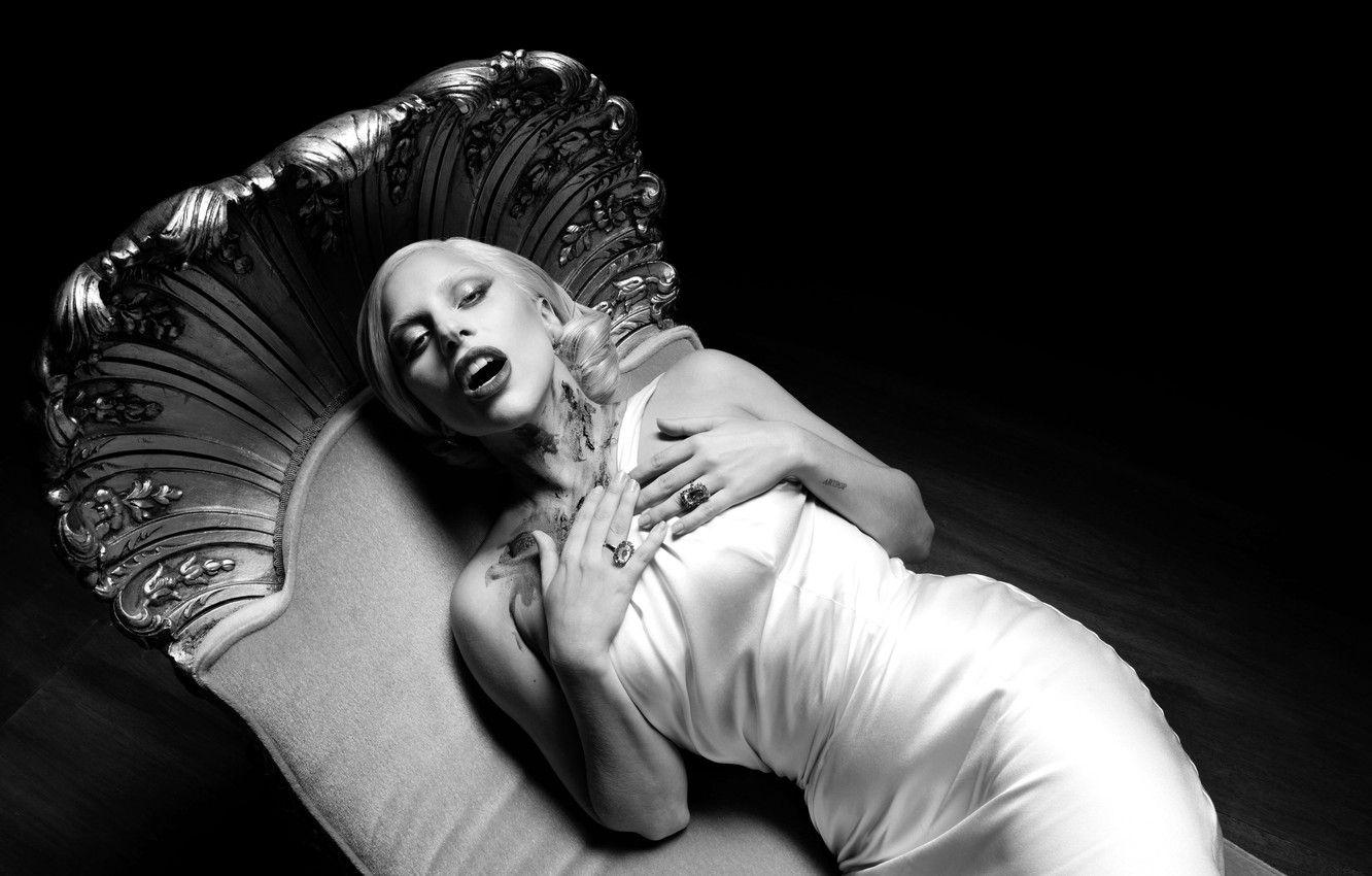 1332x850 Wallpaper girl, style, black, woman, dark, actress, dark, singer, girl, black, fashion, celebrity, fashion, women, singer, Lady Gaga image for desktop, section фильмы