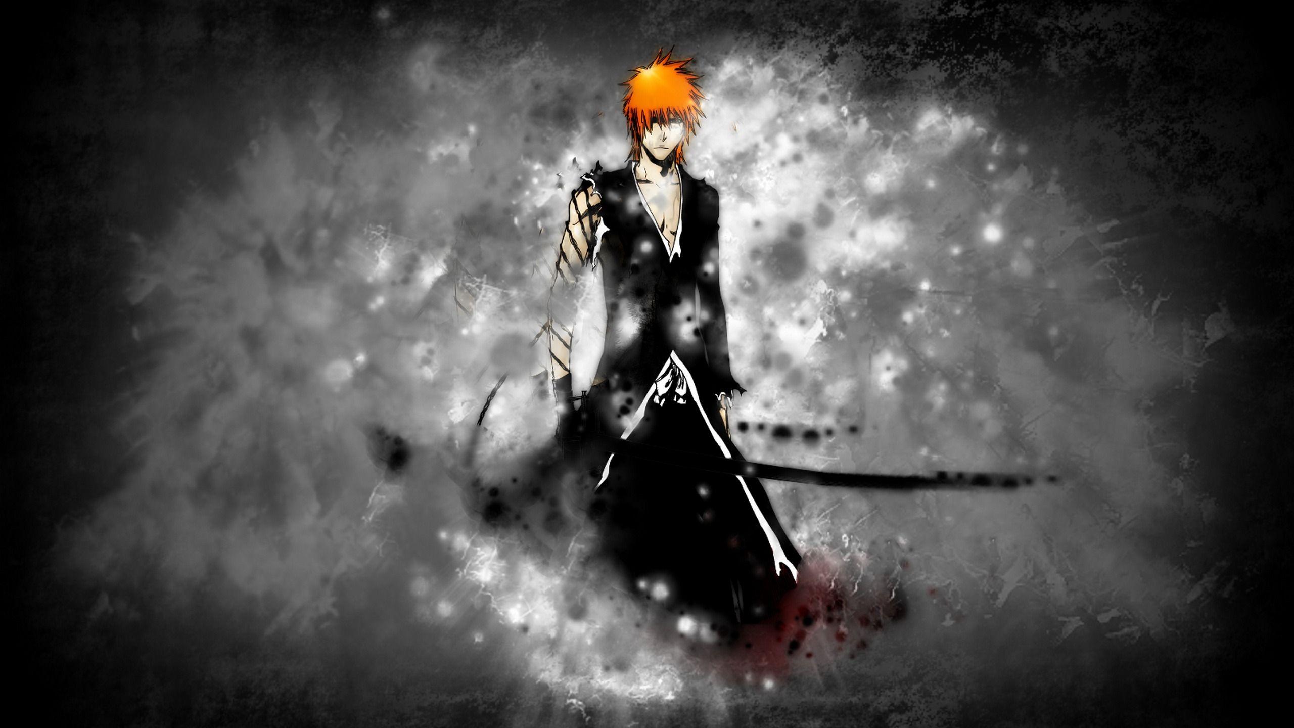 2560x1440 Bleach Ichigo Bankai Wallpaper