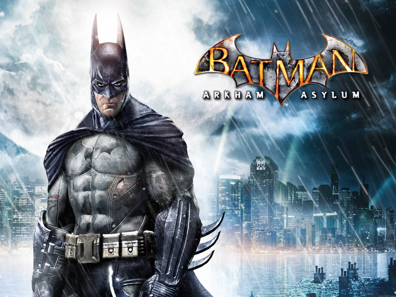 1600x1200 Batman Arkham Asylum Wallpaper