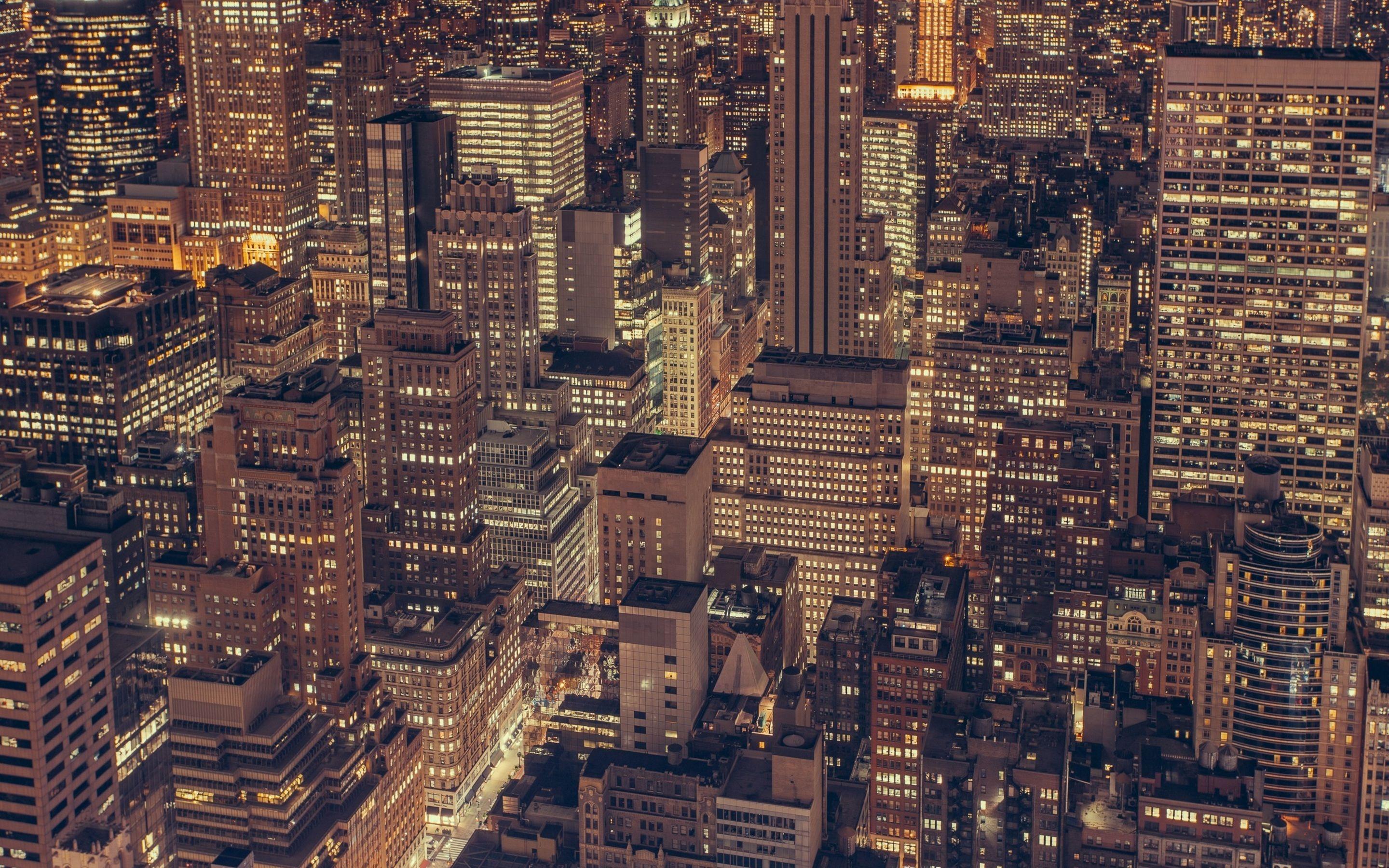 2880x1800 New York City Skyline Macbook
