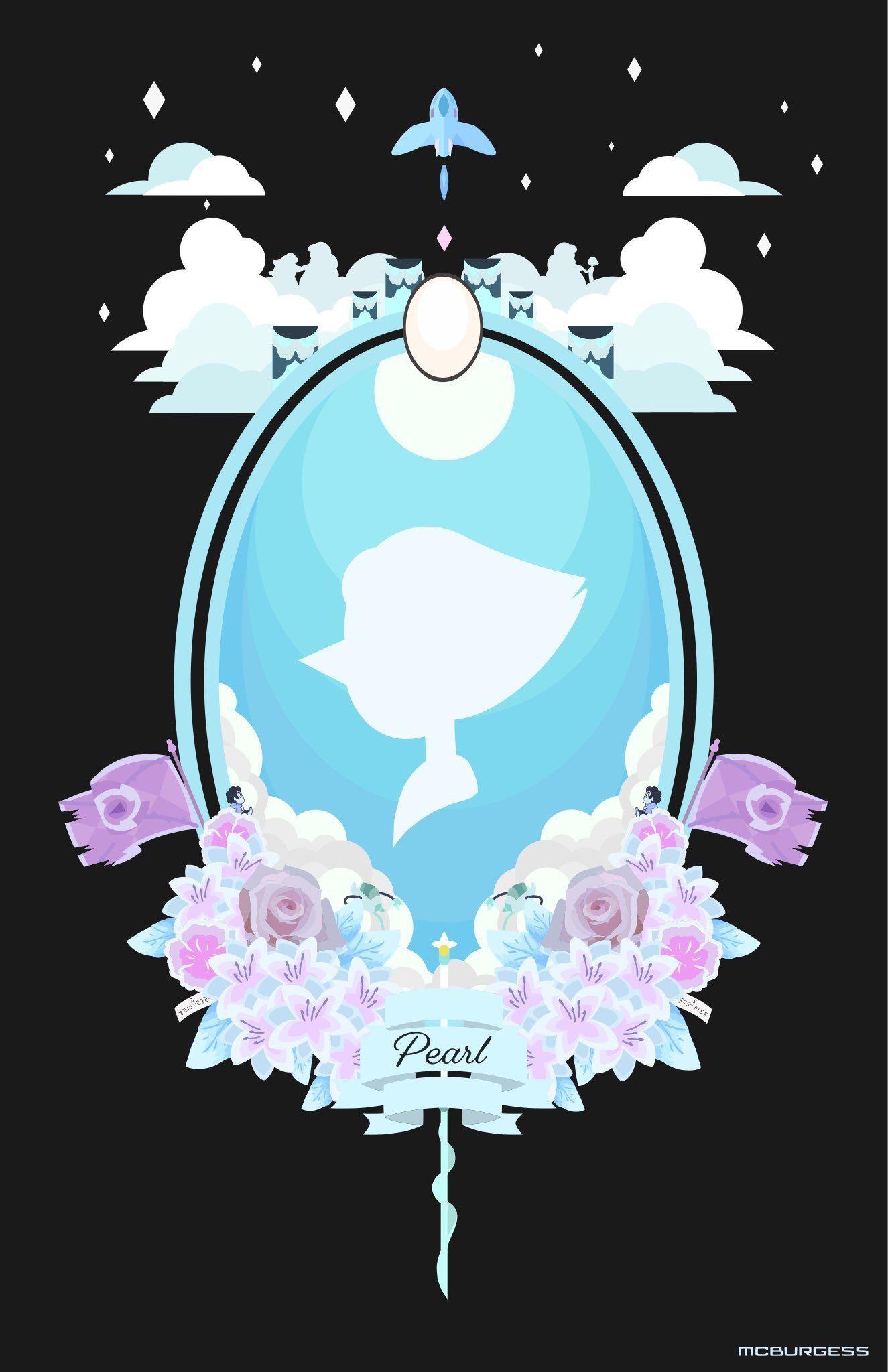 1325x2048 Pearl's portrait. Steven universe wallpaper, Steven universe gem, Pearl steven universe