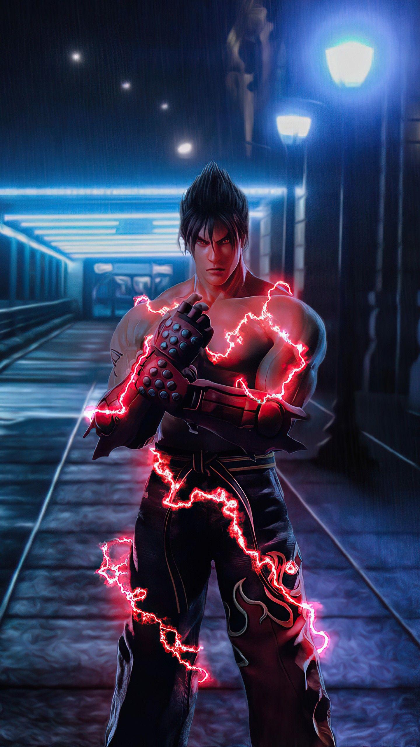 1440x2560 Jin Kazama Tekken 7 Art 4K HD Wallpaper