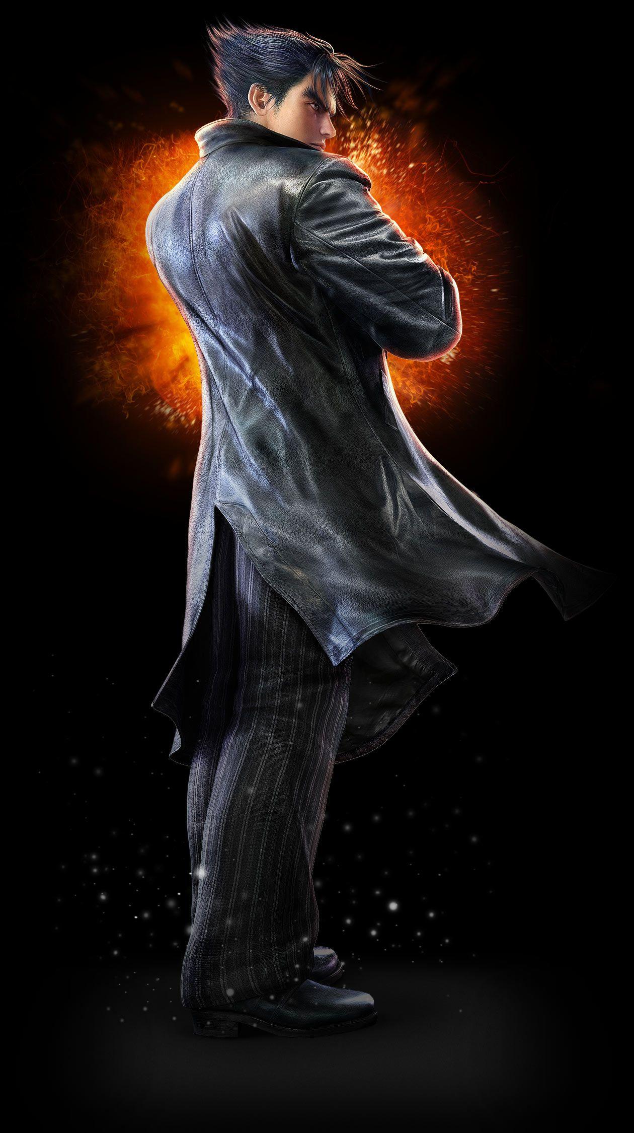 1260x2250 Kazama Jin Anime Image Board