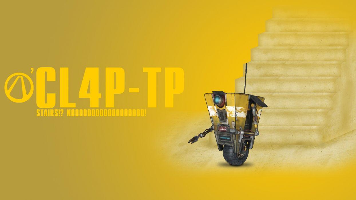 1244x700 Video games Borderlands claptrap wallpaperx1080
