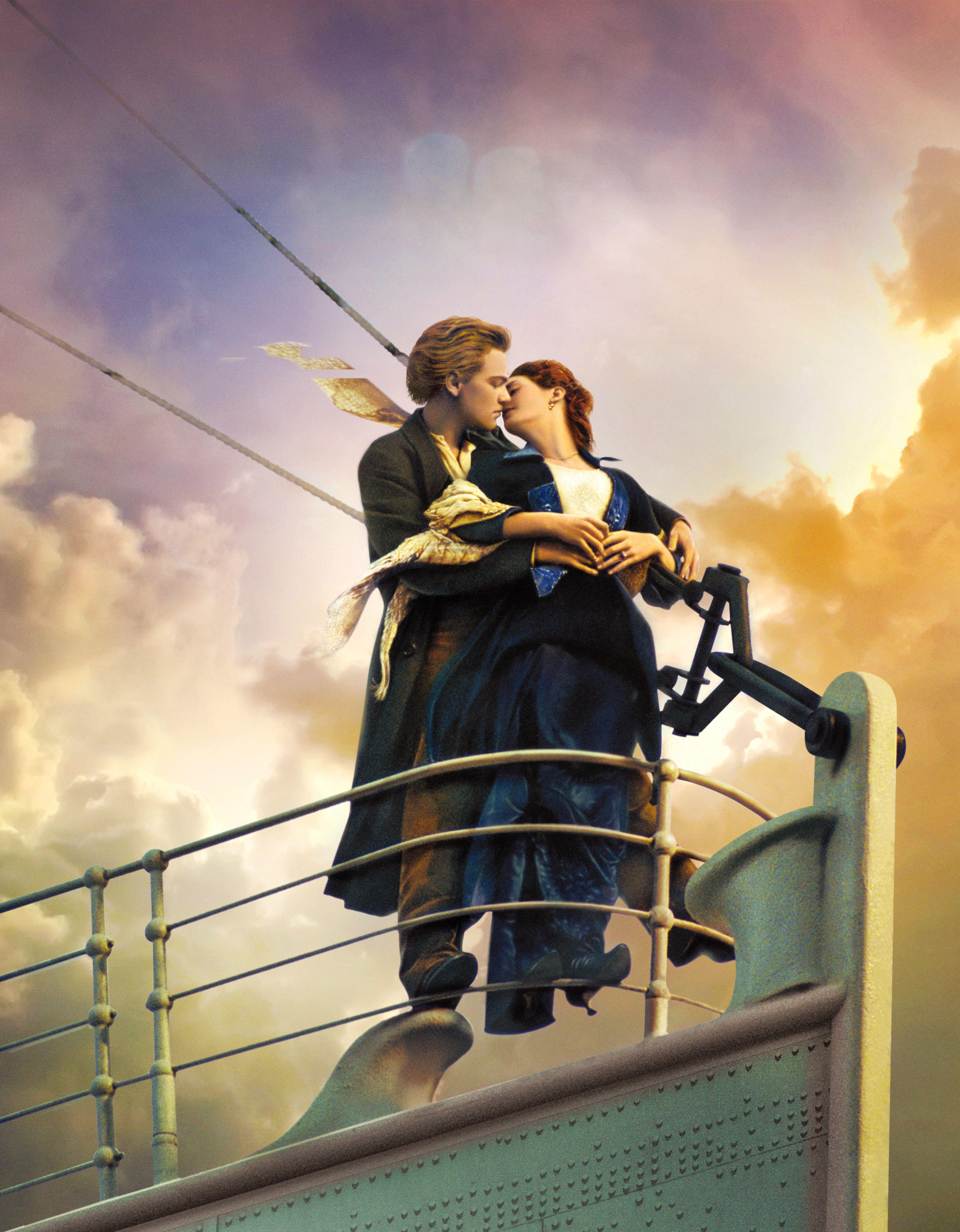 4350x5586 #Leonardo DiCaprio, #Titanic, #Kate Winslet