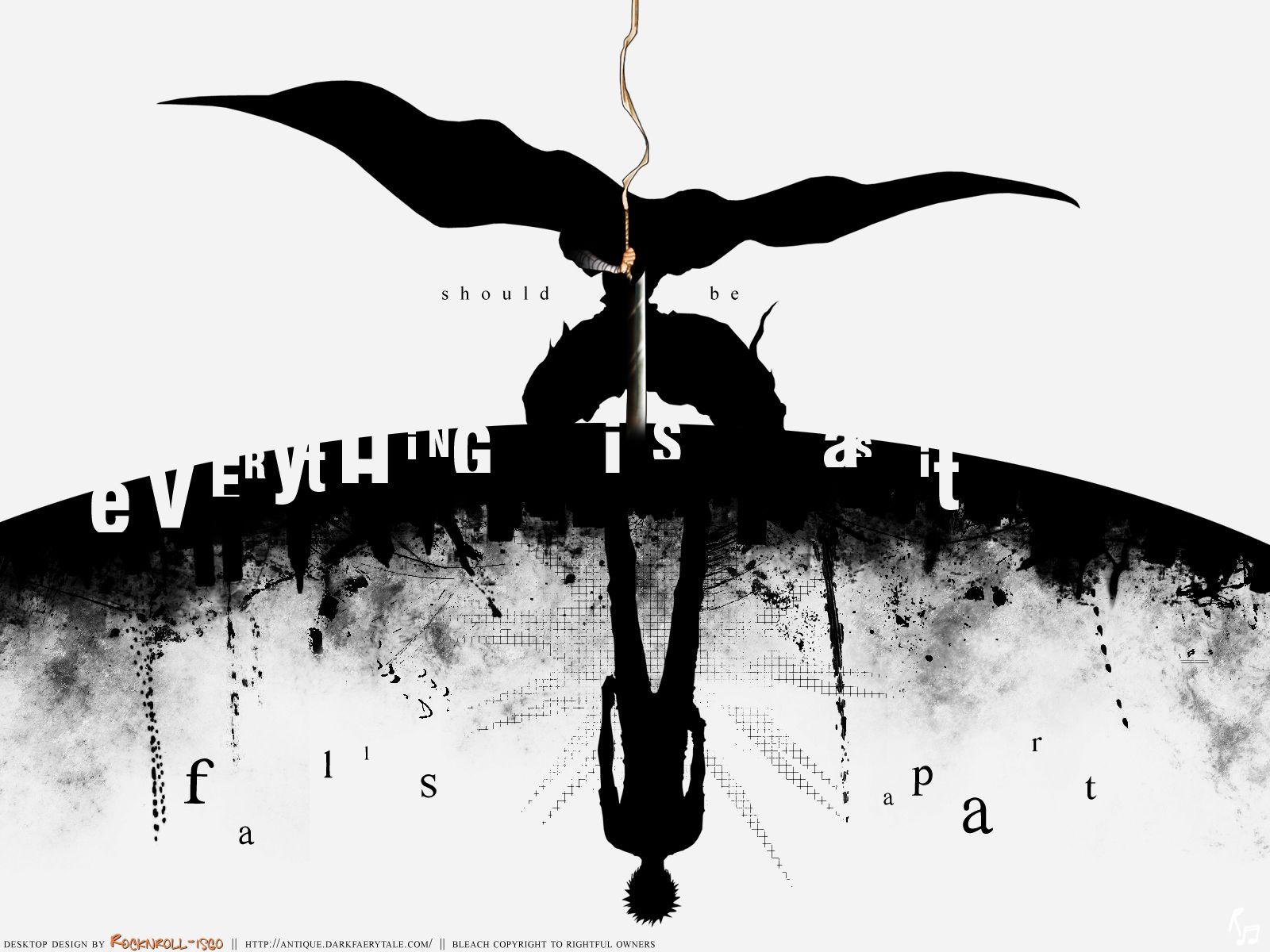 1600x1200 Bleach, Kurosaki Ichigo, silhouettes, bankai wallpaper