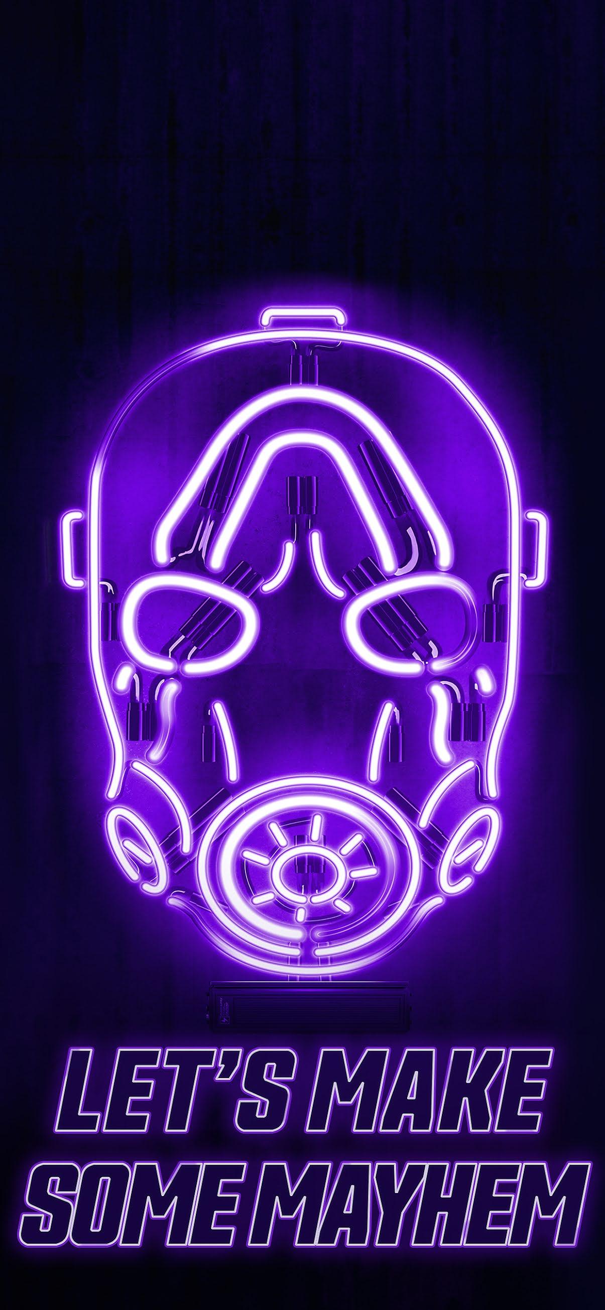 1205x2609 borderlands 3 phone wallpaper