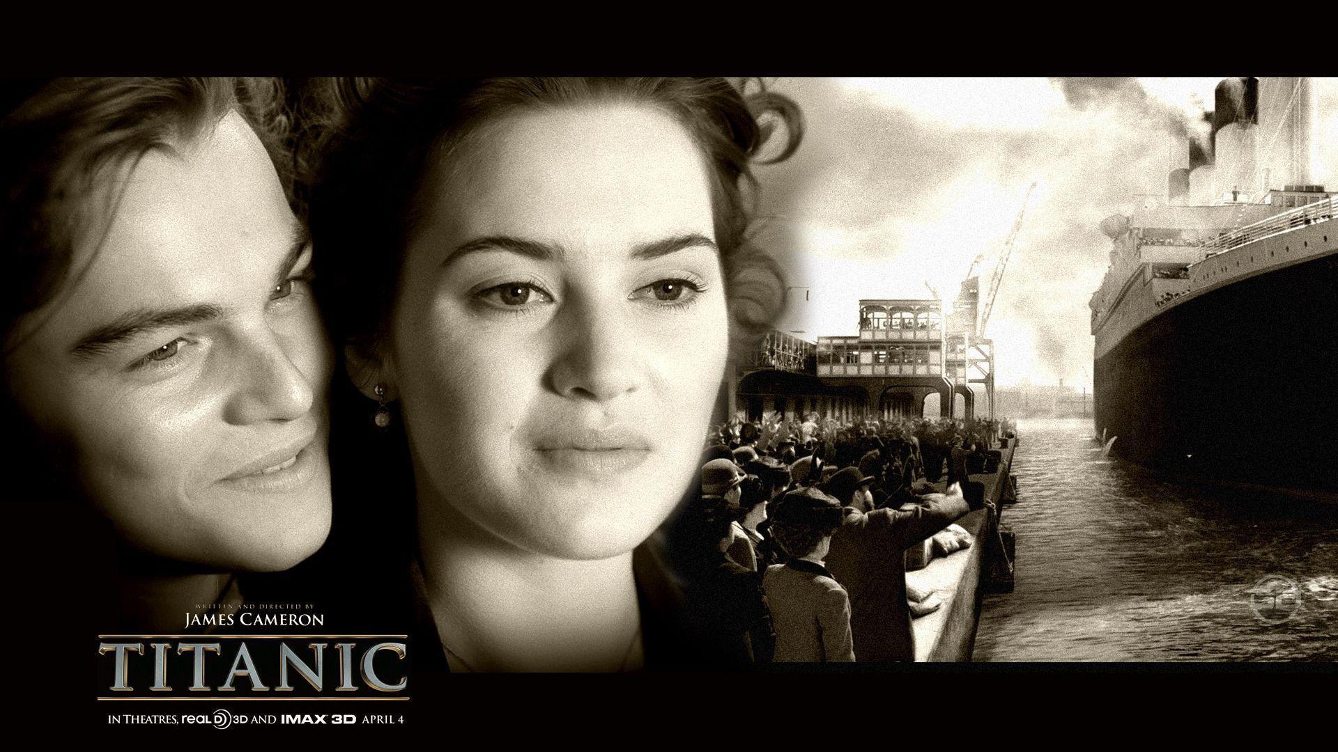 1920x1080 Titanic 3D High Definition Movie Wallpaper Dicaprio Titanic Wallpaper & Background Download