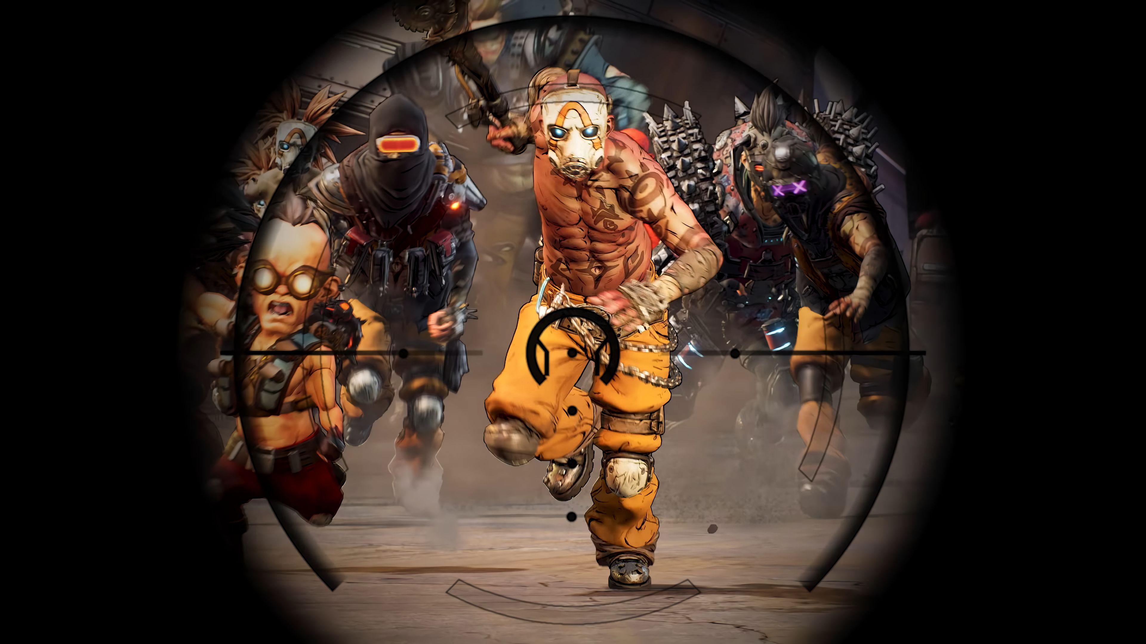 3840x2160 Psycho Borderlands 3 Wallpaper, HD Games 4K Wallpaper, Image, Photo and Background