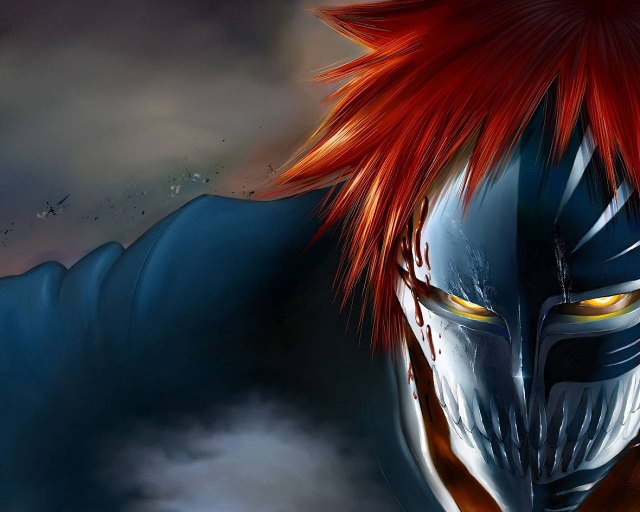 Ichigo Hollow Mask Wallpapers Top Free Ichigo Hollow Mask Backgrounds Wallpaperaccess