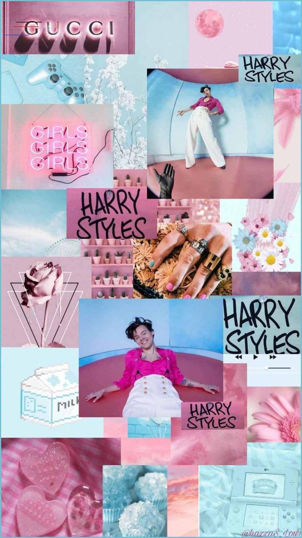1047x1862 Harry Styles Collage Wallpaper