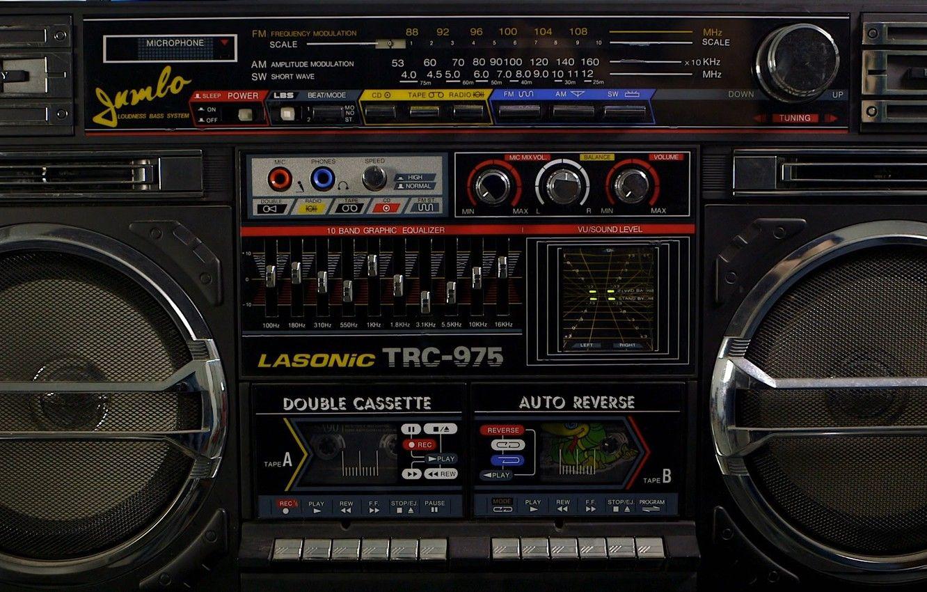 1332x850 Wallpaper Wallpaper, Vintage, Retro, Boombox, LASONIC TRC 975 Image For Desktop, Section разное