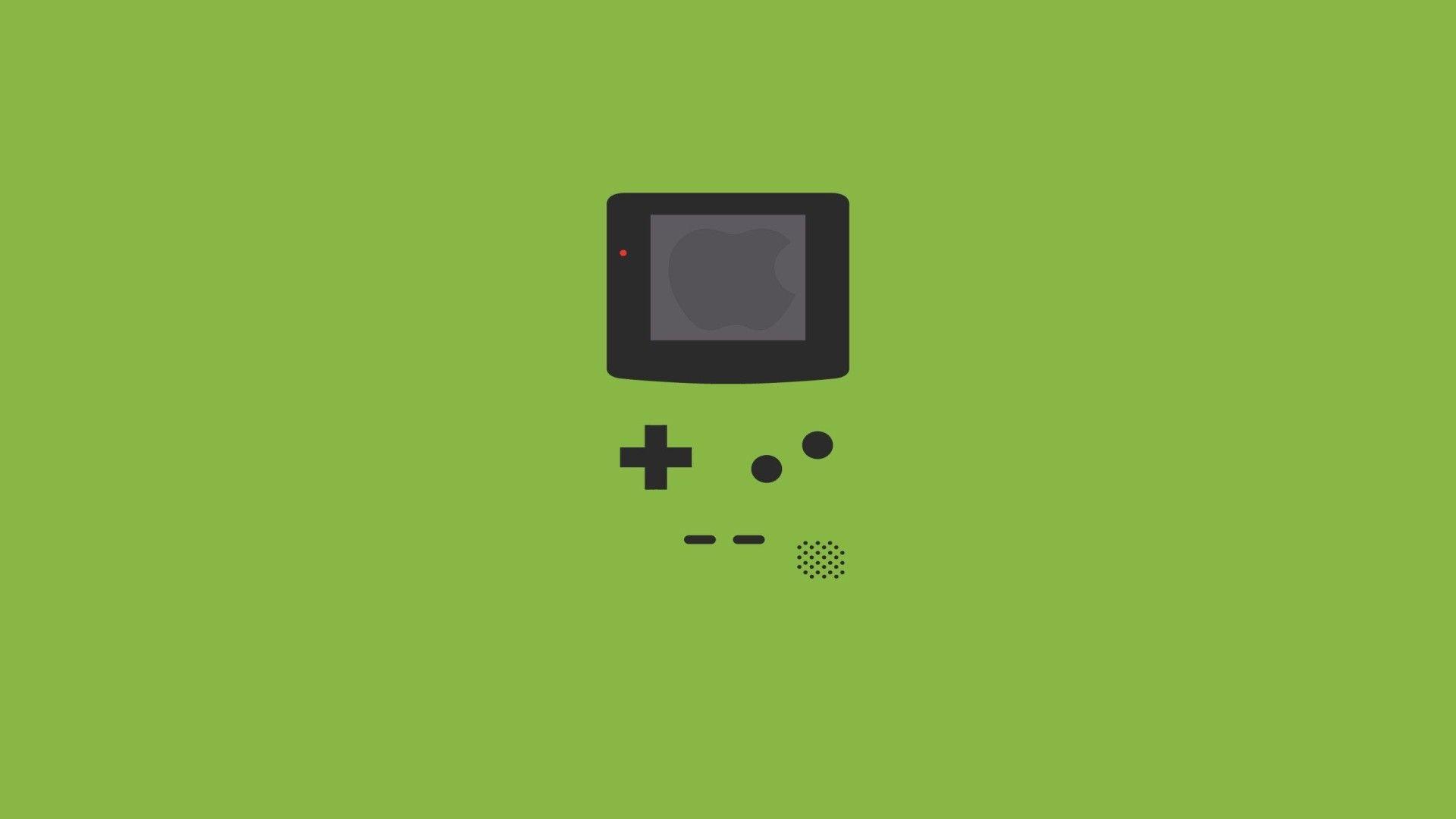 1920x1080 Game console Nintendo, green background wallpaper and image, picture, photo