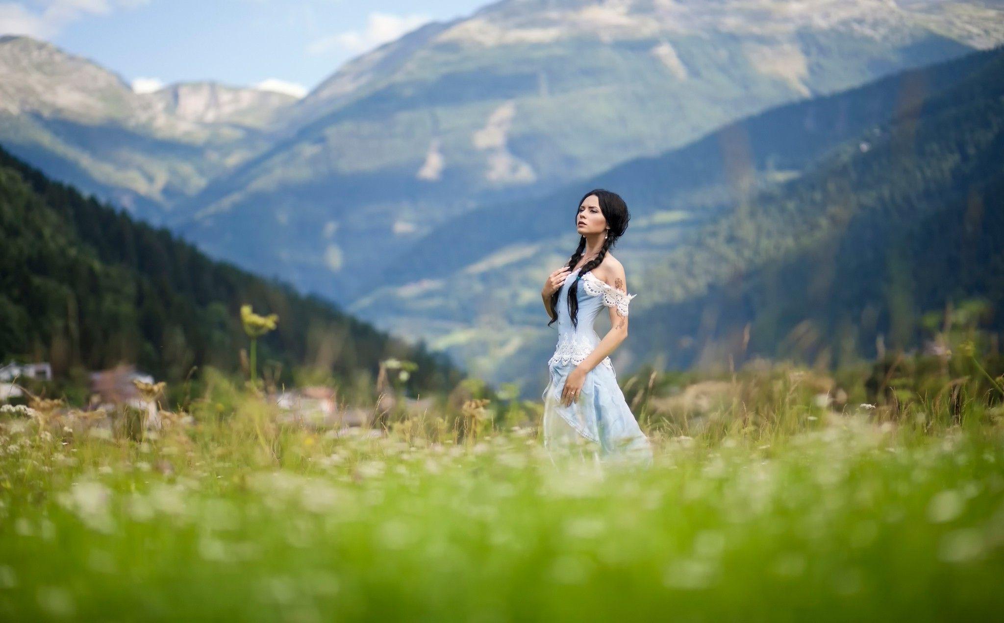 2048x1272 Women Outdoor Nature, HD Girls, 4k Wallpaper, Image, Background, Photo and Picture
