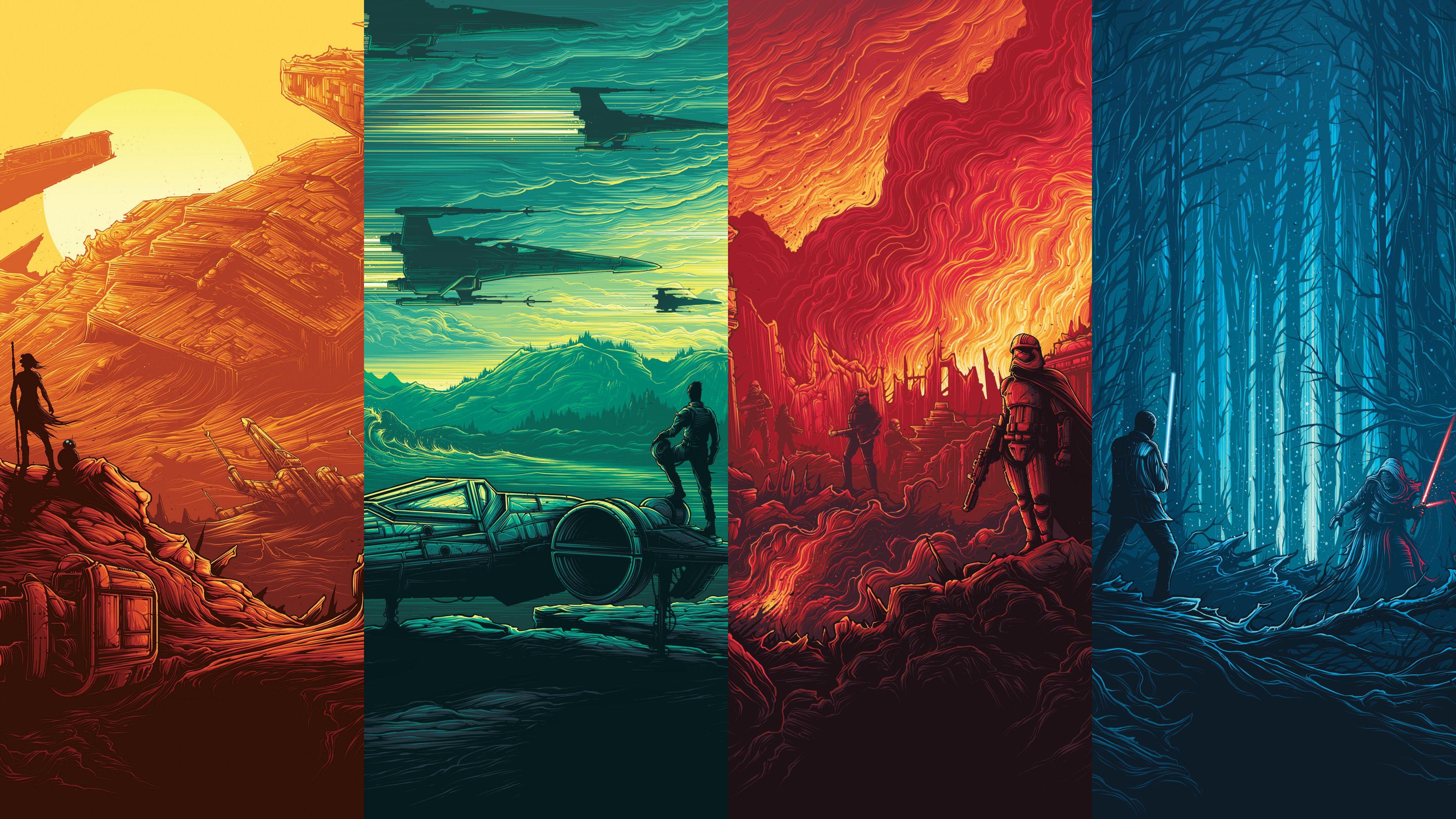 3840x2160 Star Wars Art