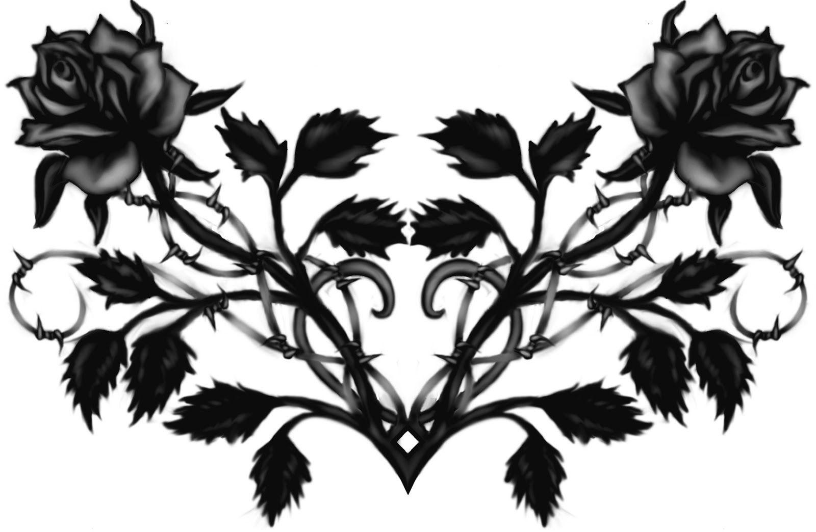 1600x1044 Black Rose Wallpaper
