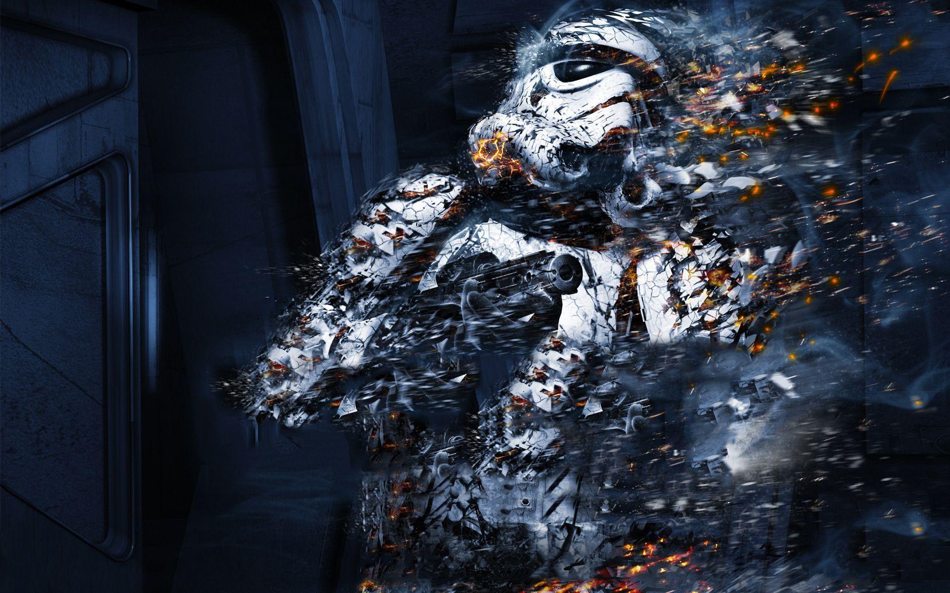 1920x1200 Star Wars: The Force Unleashed, Stormtrooper Wallpaper